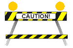 Caution sign