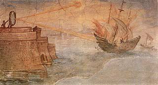 Archimedes and Diocles on forcal point