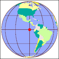 Animated globe