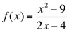 Equations: Slant Asymptotes