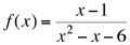 Equations: vertical asymptotes