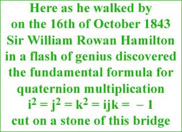 Text carved on Bridge