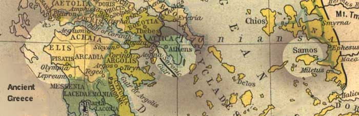 Map of Ancient Greece