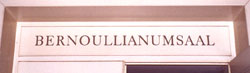 Bernoulli lecture hall
