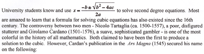 Equations