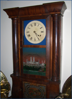 American "ogee" clock
