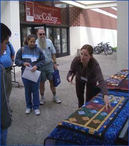 Quilt at MAA Section meeting