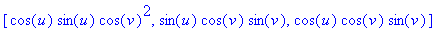 Roman surface equations