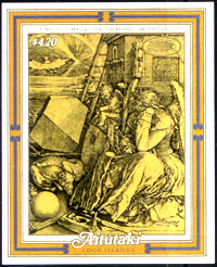 Durer Cook Island stamp