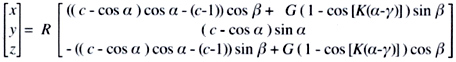 Shell surface equations