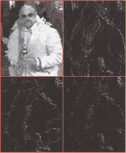 HWT applied to image